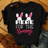 Mens Easter Shirts Rabbit Print