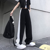 Harajuku Clothing Men Classic Retro Pants Straight Leg Pant Summer Pattern Casual Pants for men and Wofor men Trousers