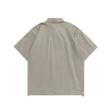 2022 Summer Man T Shirt Solid Color Polo Shirt Loose