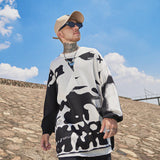 Men Fall Fall Round Neck Loose Long Sleeves High Street Couple