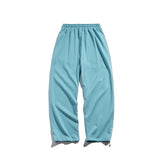 Men's plus Size Retro Sports Flower Print Sweatpants Men's Drawstring Jogger Pants Trendy Casual Pants Men Pants