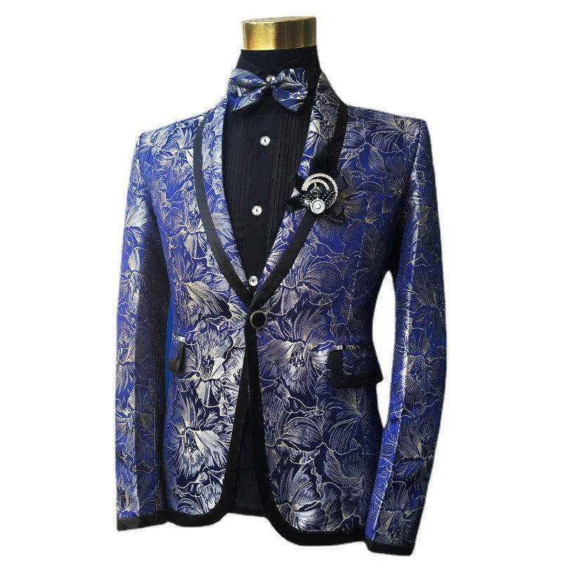 Mens Prom Suits Shawl Lapel 3-Piece Set