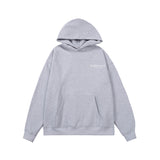 Fog Essentials Hoodie Autumn and Winter Double Line Small Letter Printing Velvet Padded Hooded Sweatshirt