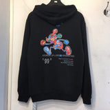 Early Spring Colorful Cartoon Machine Mickey Hooded Sweater