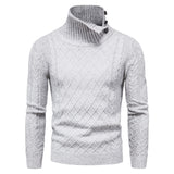 Men's Autumn Men's Knitwear Turtleneck Long Sleeve Sweater Bottoming Shirt Men Winter Outfit