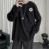 Men Long Sleeve T-Shirts Bottoming Shirt Inner Autumn Clothes