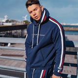 Gyms Fitness Mens Sports Hoodie Bodybuilding Workout Jogging Men′s Athletic Sweatshirts Sports Pullover Men's Loose Running Leisure Workout Long Sleeve Coat Trend