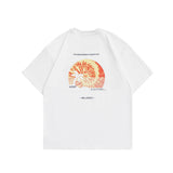 2022 Summer Man T Shirt Printed round Neck Loose