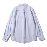 Men Shacket Long Sleeve Autumn Shirt Autumn Solid Color Simple Loose Fashion Shirt