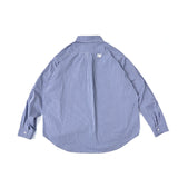 Men Shacket Long Sleeve Autumn Shirt Autumn Fashion Fresh Shirt Loose Plaid 4 Pocket Shirt