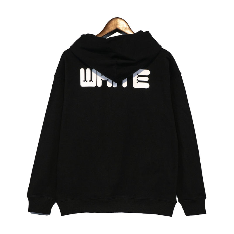 Autumn And Winter Three-Dimensional Letters Printed Hoodie Men And Women