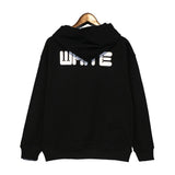 Autumn And Winter Three-Dimensional Letters Printed Hoodie Men And Women