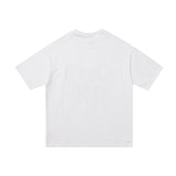 Men T Shirt Summer Casual Tops Men's Clothes Summer Wear National Fashion Boys round Neck Short Sleeve Casual Couple Love Letter T-shirt