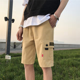 Men Cargo Pants Shorts Men's Summer Fashion Large Size Men's Multi-Pocket Overalls Casual Pants