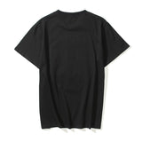 A Ape Print T Shirt T-shirt Short Sleeve Black Fashion Loose