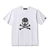 A Bath Ape T Shirt Summer Printed Cotton Men's and Women's Short-Sleeved T-shirt