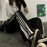 Harajuku Clothing Men Classic Retro Pants Straight Leg Pant Summer Retro Loose Casual Pants Men and Women Sports Trousers