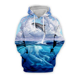 Fire and Ice Hoodie 3D Printing