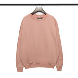 Fog Essentials Long Sleeve round Neck Neck Sweatshirt Back Polyline Reflective Letter Crew Neck Pullover Thickened Sweatshirt