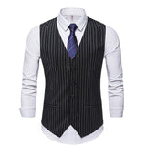 Mens Dress Vests Business Waistcoat Men's Spring Leisure Vest