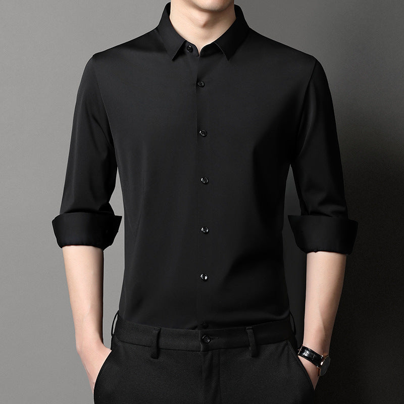 Maroon Colour Shirt Lapel