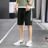 Mens Cargo Shorts Men's Summer Trendy Loose Leisure Sports Fifth Pants