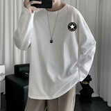 Men Long Sleeve T-Shirts Bottoming Shirt Inner Autumn Clothes