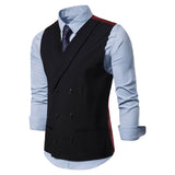 Men's Dress Vests Business Waistcoat Summer Men's plus Size Suit Vest