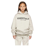 Kids Fog Fear of God Essentials Hoodie & Pants 2 Piece Set Children's Suit Casual Long Sleeve Fleece Sweater Sweatpants