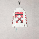 Autumn And Winter Gradient Arrow Pattern Hooded Sweater For Men And Women