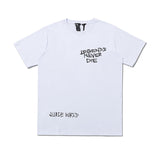 Vlone Summer Fashion Printed Short Sleeve Loose Oversized Tshirt