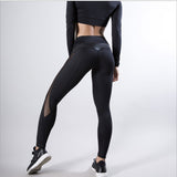 Black Leather Pants Stitching Leather Pants Women's Slim Fit Hip Raise Leggings Black Imitation Leather Yoga Pants