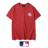 MLB T Shirt Summer round Neck Loose Short Sleeves T-shirt Men and Women