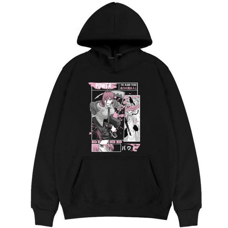 Chainsaw Man Hoodie Anime Pava Creative Sweater