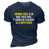 Man T Shirt round Neck Short Sleeve Printed Loose