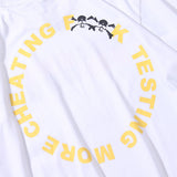 Vlone Spring/Summer Men's Special Multicolor Letter Circle Short Sleeve