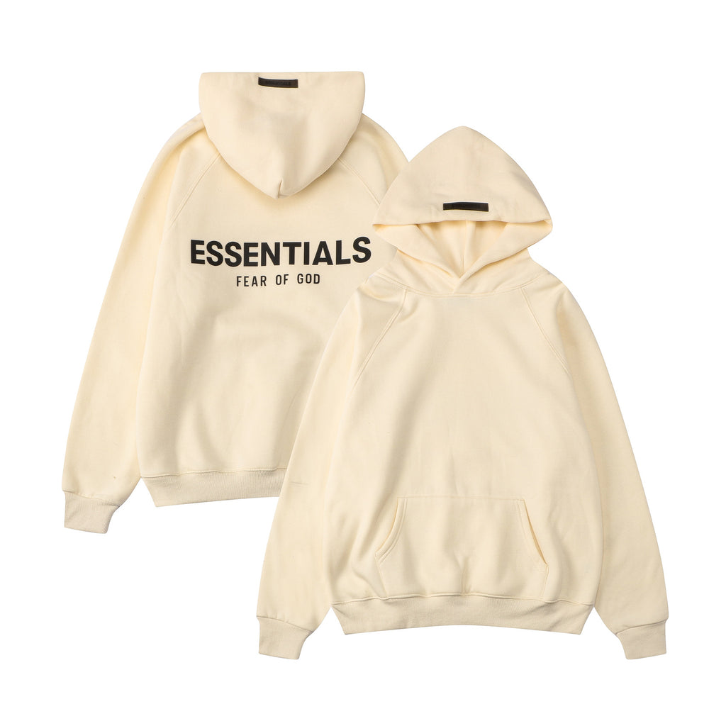 Fog Fear of God Hoodie Loose Three-Dimensional Letter Sweater Jacket