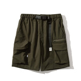Men Shorts Men's Clothes Summer Wear Retro Men's Shorts Casual Loose Two Bags Workwear Fifth Pants Trendy Men