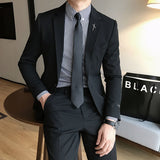 Men Suit 2-Piece Set