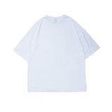 Men's T Shirt Summer Casual Tops Cartoon Candy Printed Short Sleeve T-shirt Men's round Neck Half Sleeve Street Fashion Loose Half Sleeve