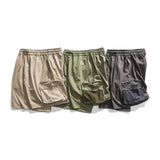 Men Pants Men's Clothes Summer Wear Retro Men's Shorts Casual Loose and Elastic Workwear Fifth Pants Trendy Men