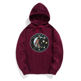 Maroon Graphic Hoodie
