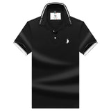 USPA Shirts Chuanqibaoluo Summer Cotton Casual Lapel Short Sleeve T-shirt