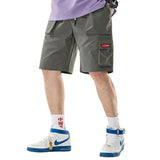Mens Cargo Shorts Summer Men's Pure Cotton Trendy Fifth Pants Casual Loose Fashion Brand Beach Pants Cargo Shorts