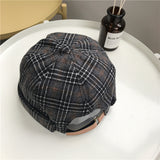 Mens Beanies Hat Women's Spring and Summer Fashion Brimless Baseball Cap