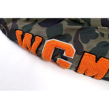 A Ape Print Coat Autumn and Winter Thickened Cotton Coat Jacket Youth Camouflage Personality Baseball Uniform Cotton Clothes