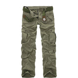 Tactics Style Outdoor Casual Pants Men's Casual Pants Multi-Pocket Cargo Pants Men's Outdoor Workout Pants plus Size