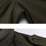 Tactics Style Men Outdoor Windproof Coat Men Casual Jacket Spring and Autumn Men's Jacket Casual Coat Pure Cotton Workwear plus Size Men's Clothing