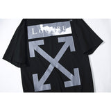 Ow Arrow Short Sleeve Tshirt Plus Size Casual Men'S Clothing Owt