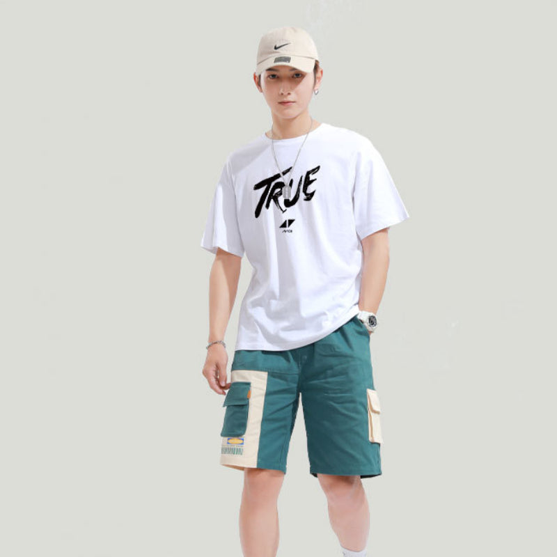 True T Shirts Men's Summer Casual round Neck Half Sleeve Spring Couple's Tops